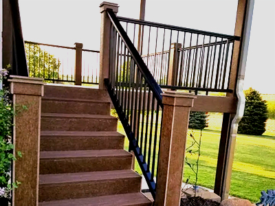 Deck upgrades & deck improvements done by Houston Remodeling Services in Omaha